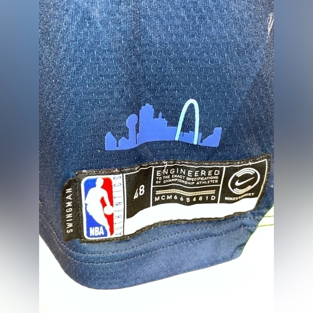 2022-23 Nike NBA Dallas Maverick Luka Doncic City Edition Swingman Jersey 48 Lg  - Picture 7 of 13